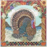 Kelly Clark Needlepoint Handsome Tom Turkey Needlepoint Canvas