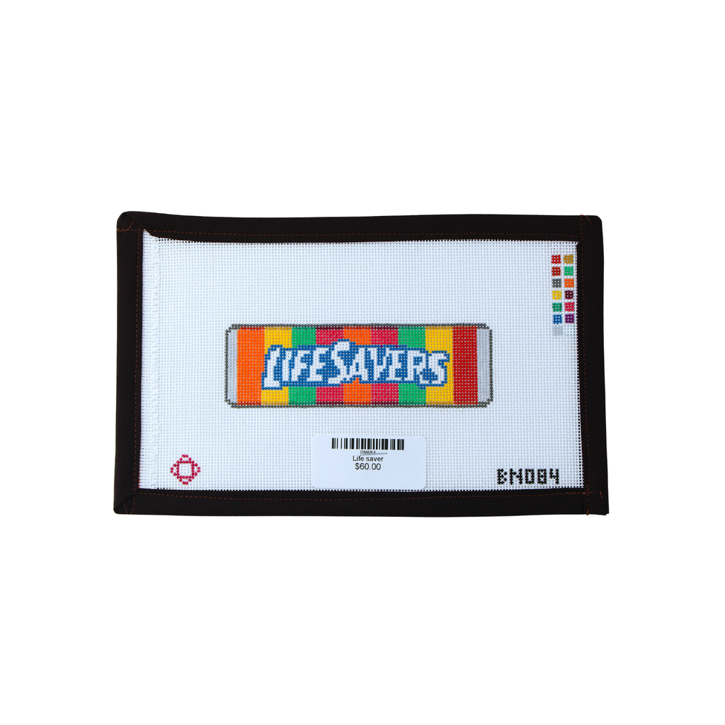 LifeSavers Needlepoint Ornament Canvas