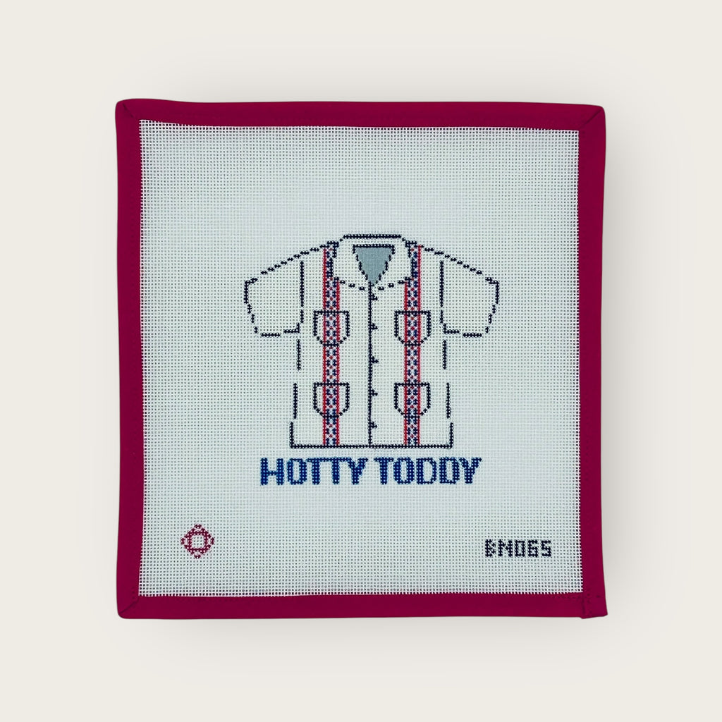 Collegiate Guayabera Needlepoint Ornament Canvas