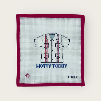 Collegiate Guayabera Needlepoint Ornament Canvas