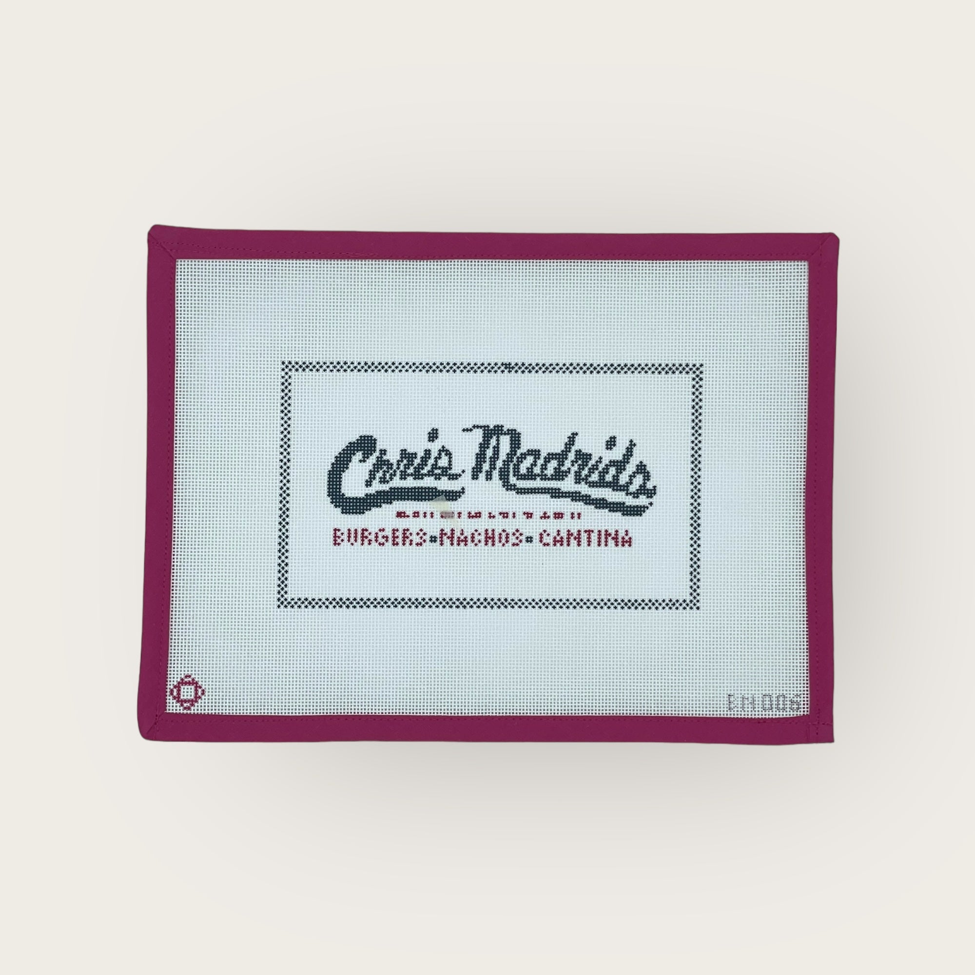 Chris Madrid's Needlepoint Ornament Canvas