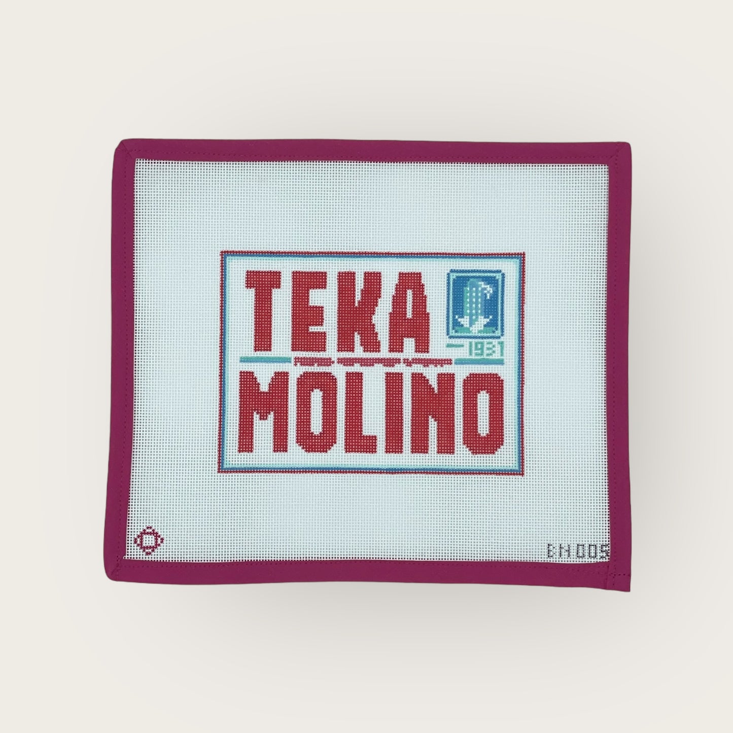 Teka Molina Needlepoint Ornament Canvas