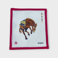 Alamo Heights Mule Needlepoint Ornament Canvas