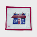 The University Pub Needlepoint Ornament Canvas