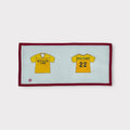 Baylor Line Jersey Two Part Needlepoint Ornament Canvas