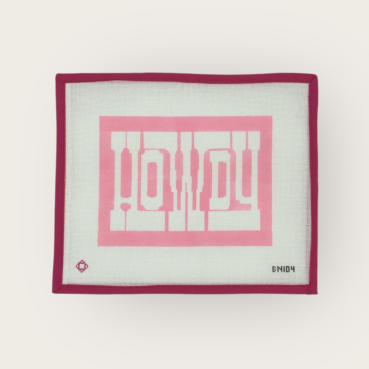 Howdy Needlepoint Canvas