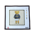Kappa Alpha Theta Bear Needlepoint Canvas