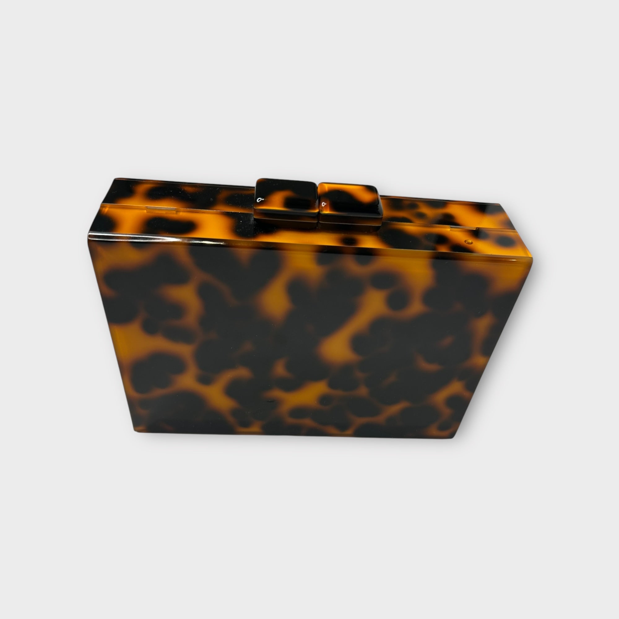 Self finishing Acrylic Clutch (TORTOISE)