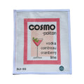 Cosmopolitan Recipe Canvas (Atlantic Blue)