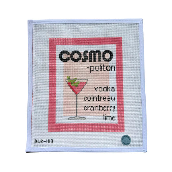 Cosmopolitan Recipe Canvas (Atlantic Blue)