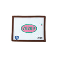 78209 Area Code Pink Needlepoint Canvas (Jocelyn Bezner Designs)