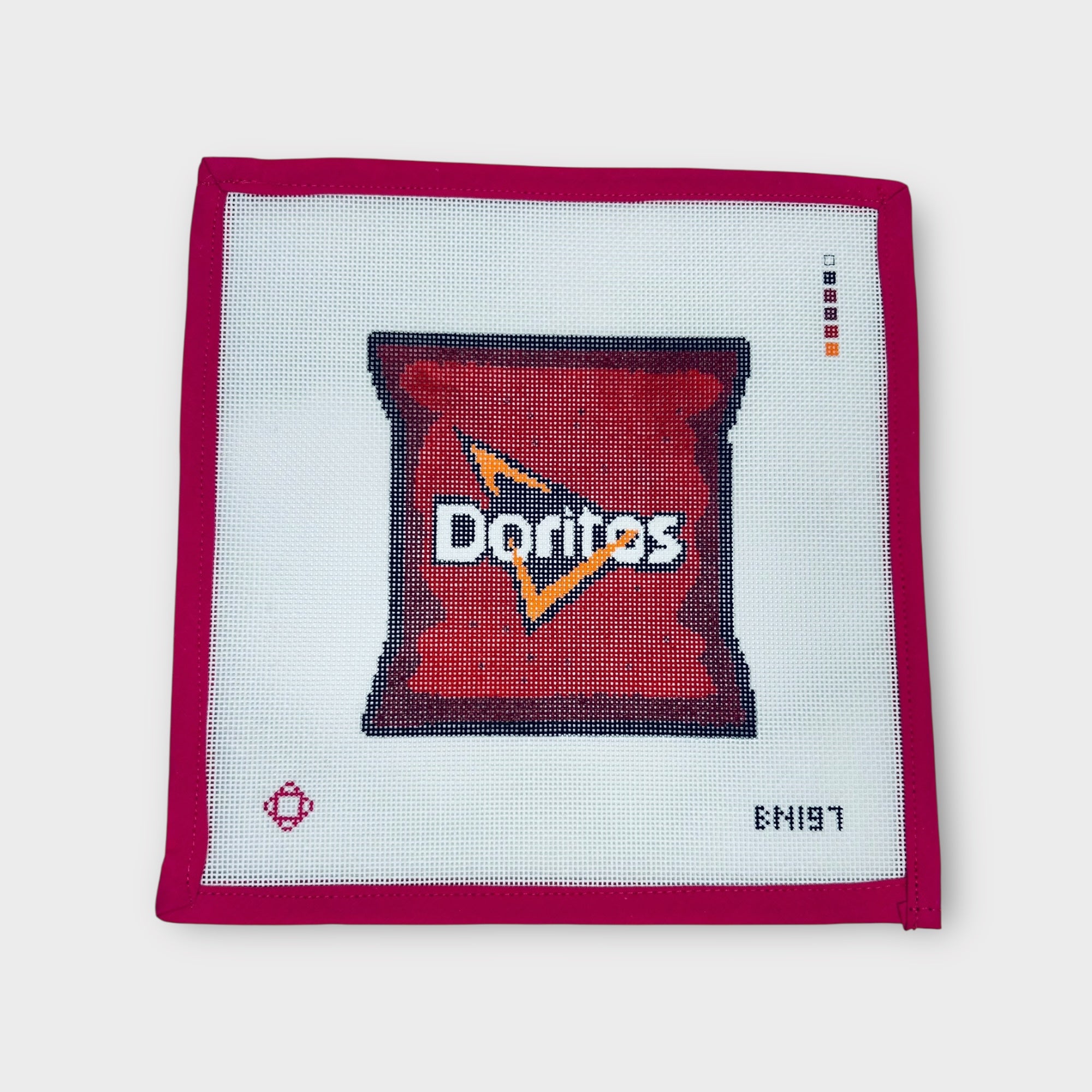 Doritos Needlepoint Ornament Canvas