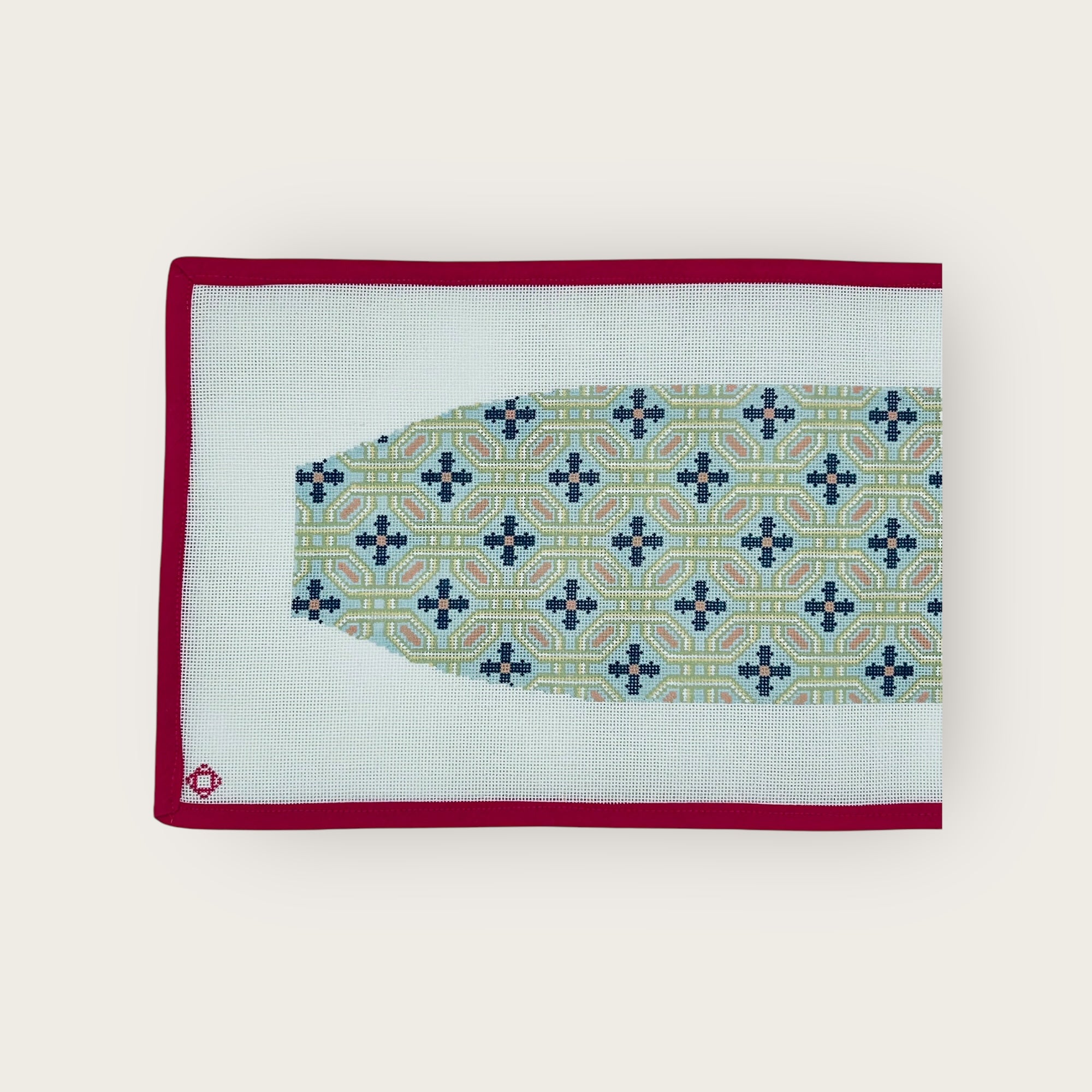 The Cuatro Needlepoint Cummerbund Canvas