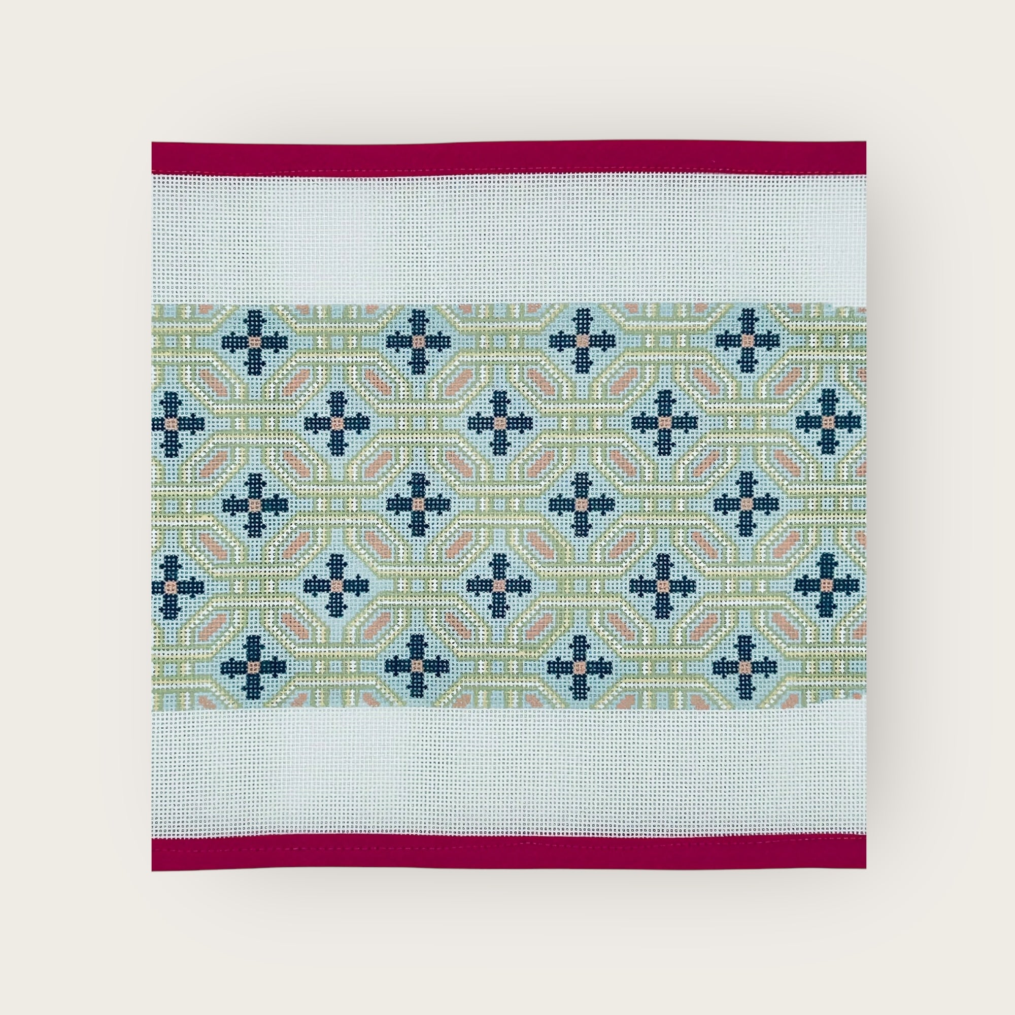 The Cuatro Needlepoint Cummerbund Canvas