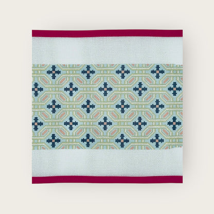 The Cuatro Needlepoint Cummerbund Canvas