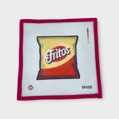 Fritos Needlepoint Ornament Canvas