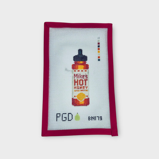 Mike's Hot Honey Needlepoint Ornament Canvas