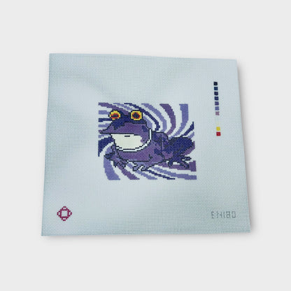 TCU HypnoToad Needlepoint Ornament Canvas