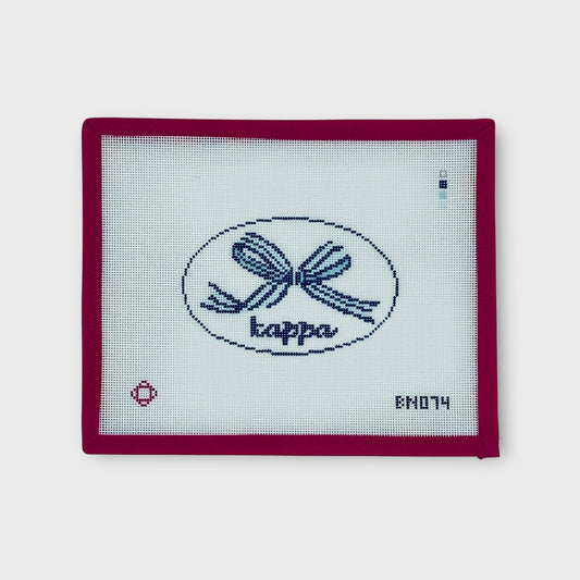 Kappa Needlepoint Ornament Canvas