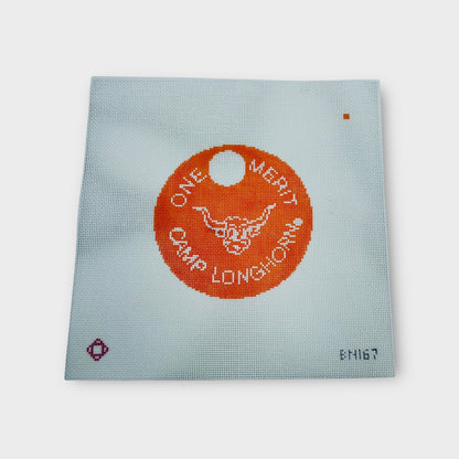 Merit Badge Needlepoint Canvas