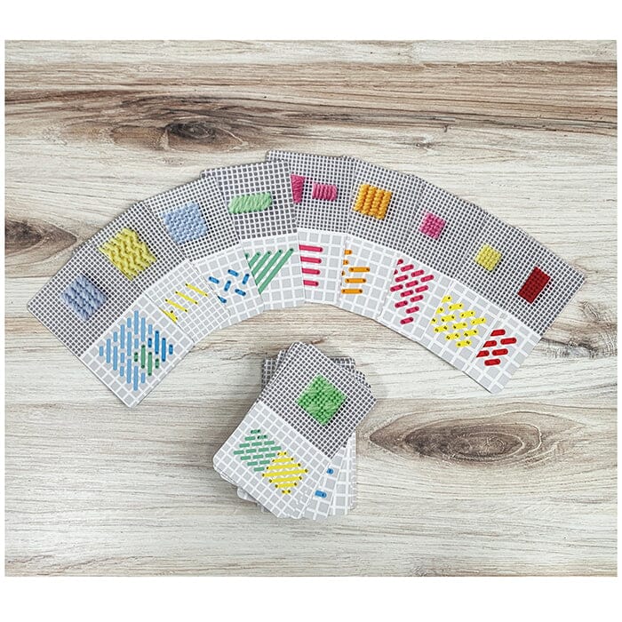 Needlepoint: A Modern Stitch Directory in 50 Cards (Emma Homent) PRE-ORDER!