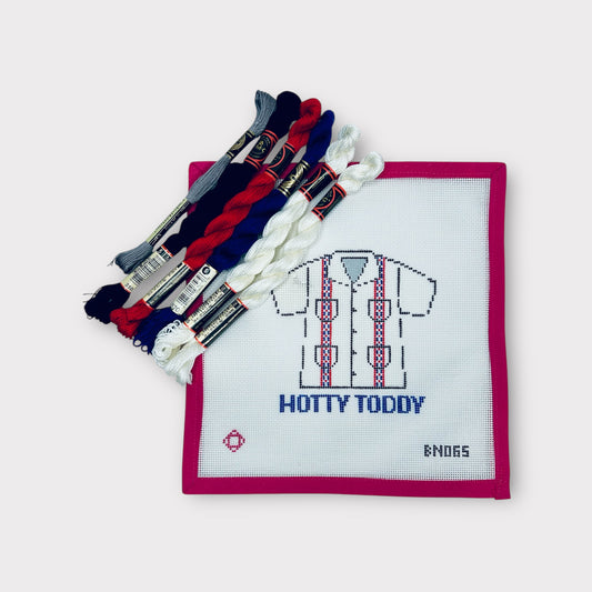 Ole Miss Guayabera Needlepoint Ornament Canvas