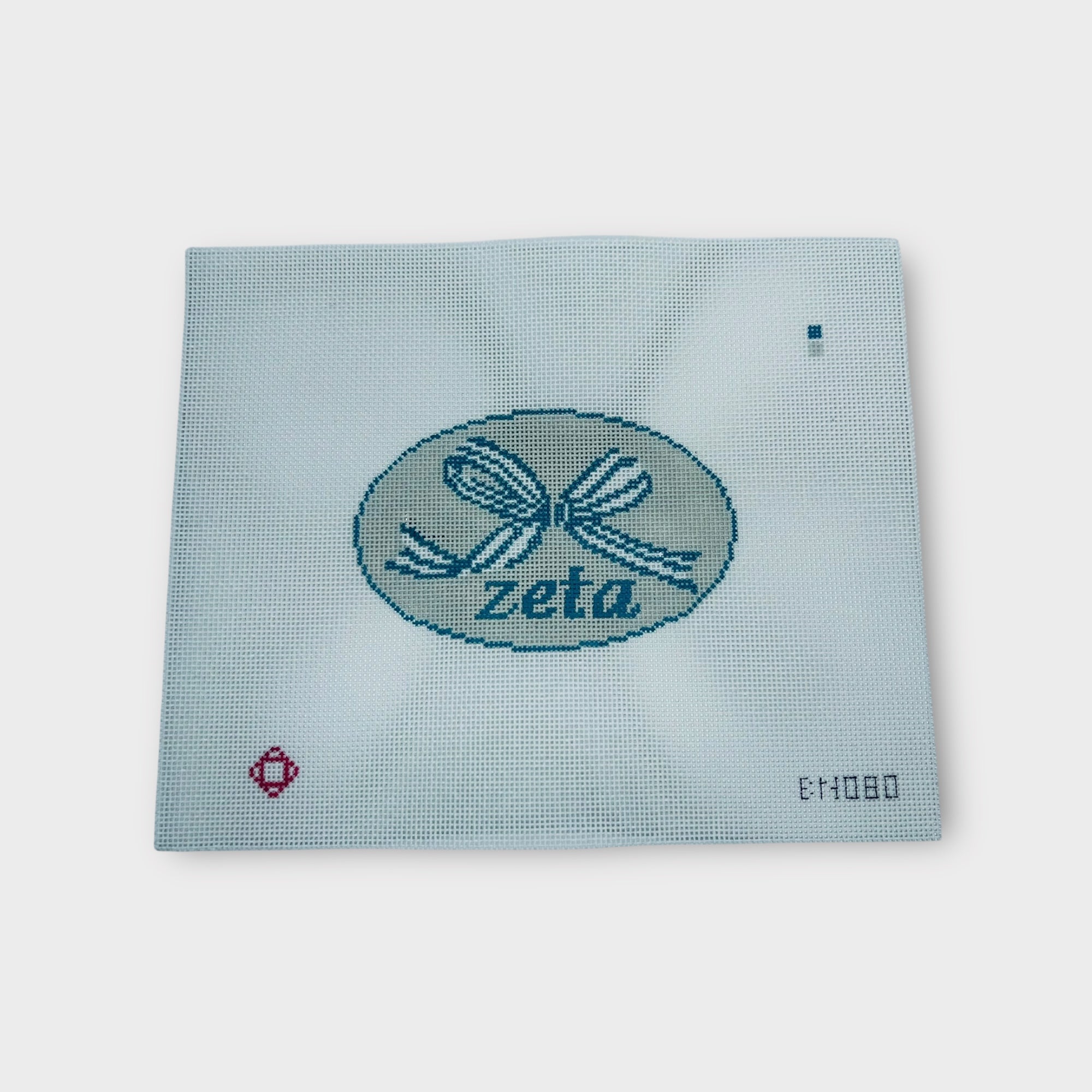 Zeta Needlepoint Ornament Canvas